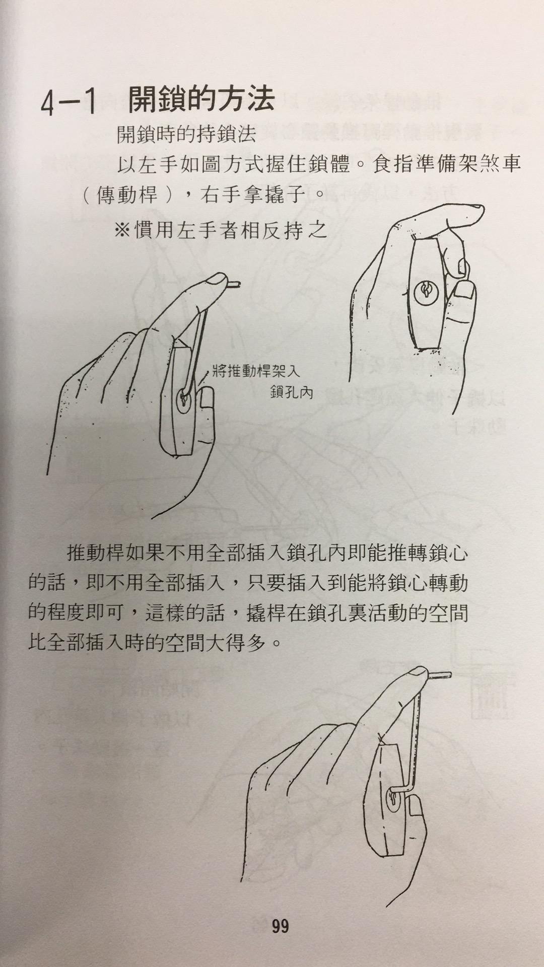 鎖匠必備開鎖大全